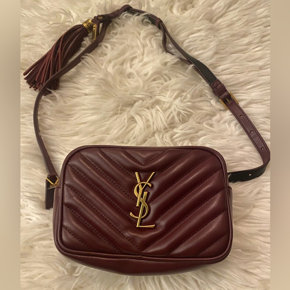 *BRAND NEW* YSL Burgundy Belt Bag